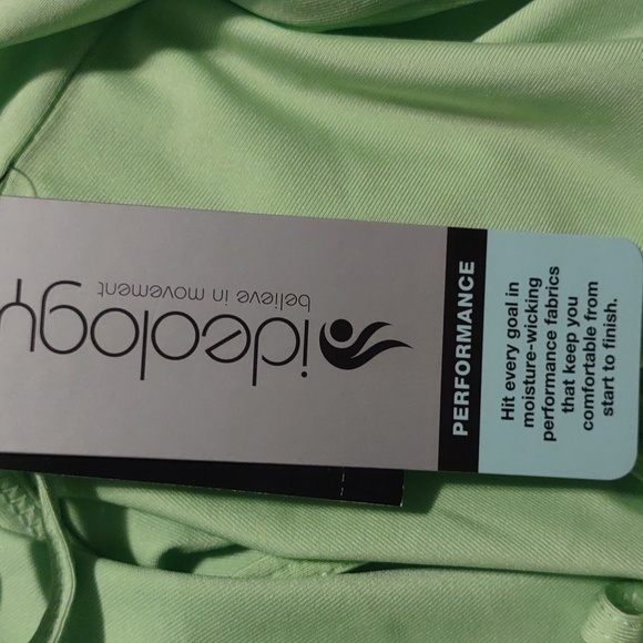 Ideology Strappy Tank Top Pistachio Green XXL - Picture 7 of 8